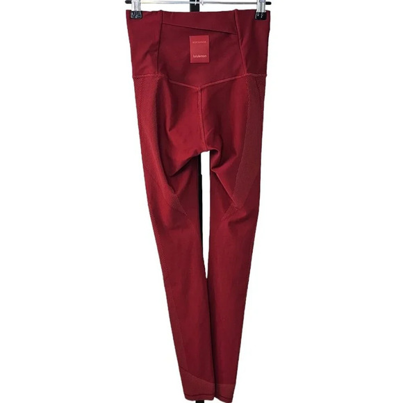 Lululemon x Roksanda My Element Tight Caliente / Rustic Coral  Size 4 High Rise - Picture 7 of 8